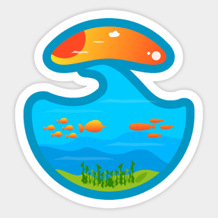 Undersea Sticker